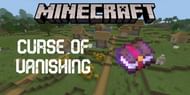 Curses were created with the intent of being difficult to remove, but there are still a few methods available (Image via Mojang)